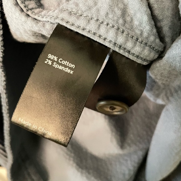 Flint and Tinder Corduroy Overshirt - Steel Blue - Medium - Picture 9 of 13